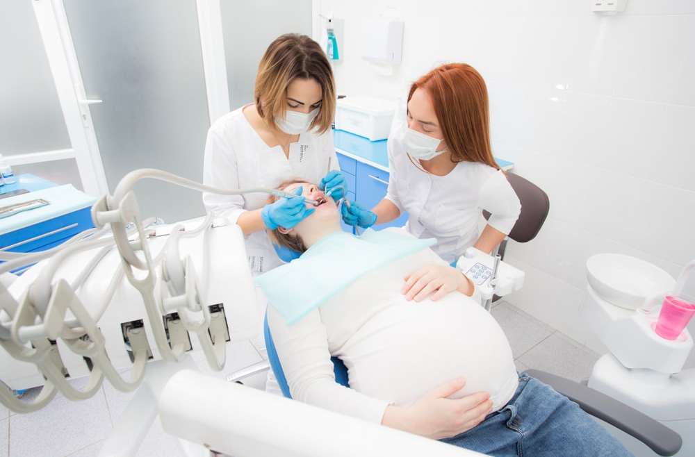 Wizyty u dentysty podczas ciąży